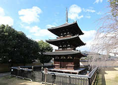 Three-storied Pagoda National Treasure